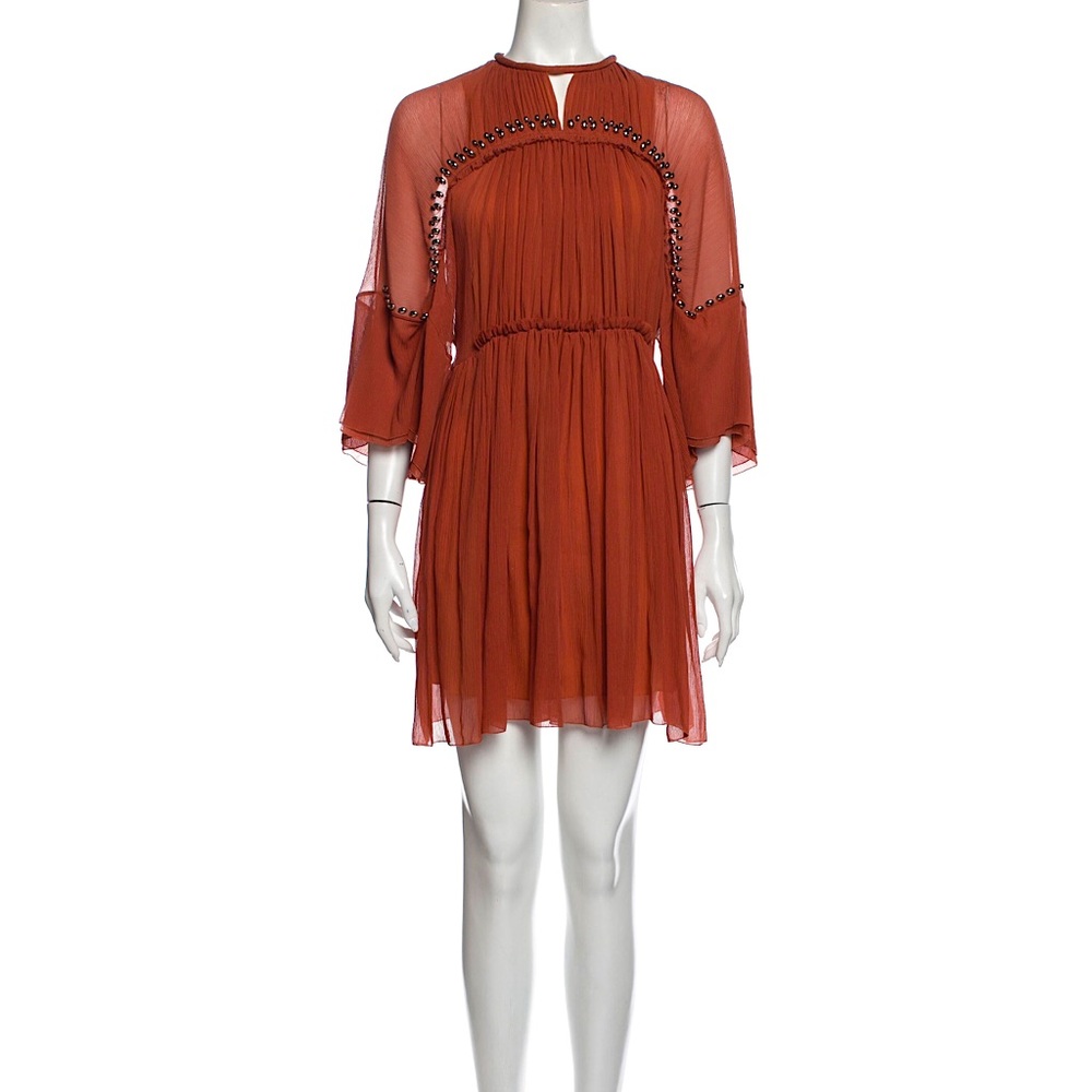 CHLOÉ silk dress w/ tags